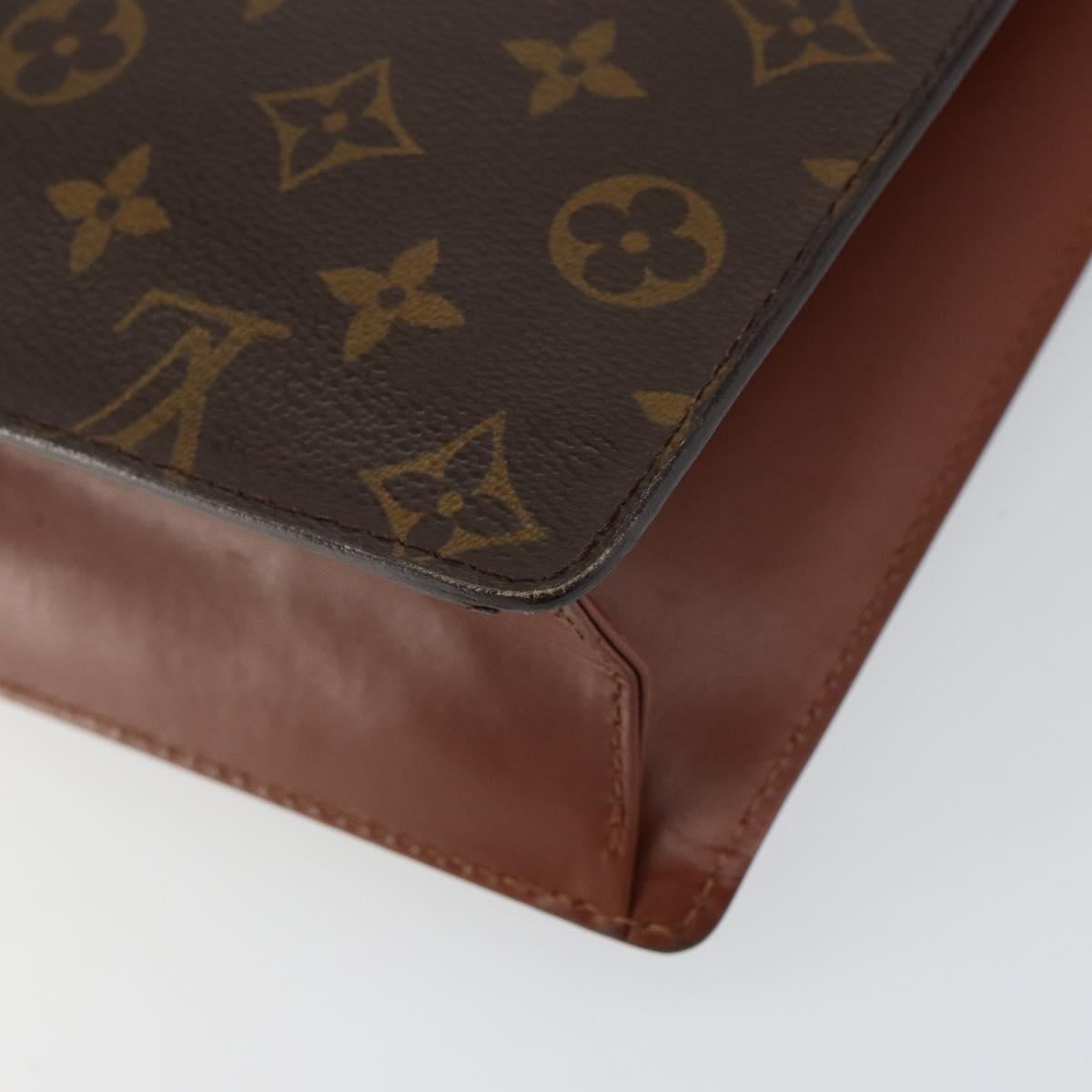 LOUIS VUITTON Monogram Monceau 28 Hand Bag M51185 LV Auth 149562