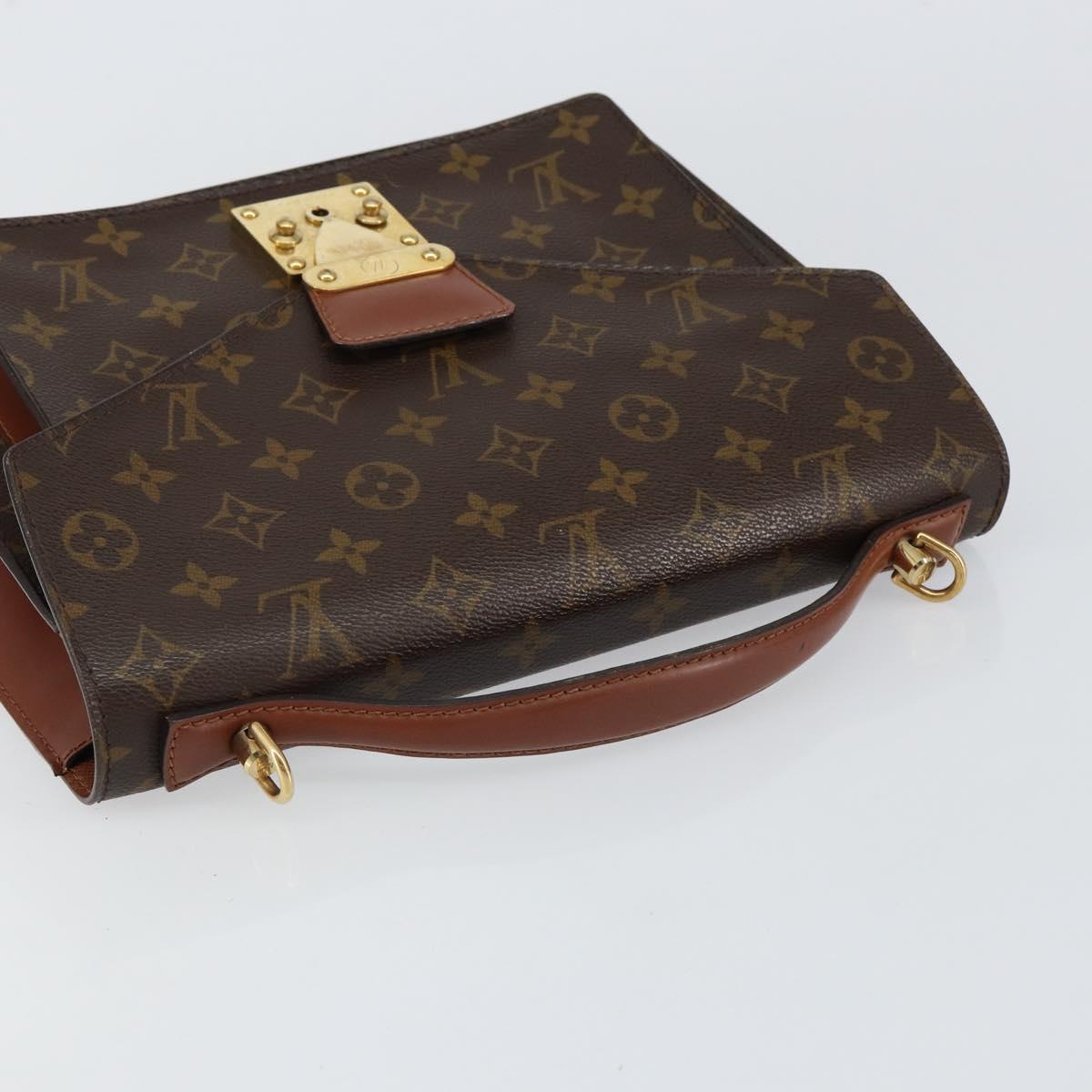 LOUIS VUITTON Monogram Monceau 28 Hand Bag M51185 LV Auth 149562