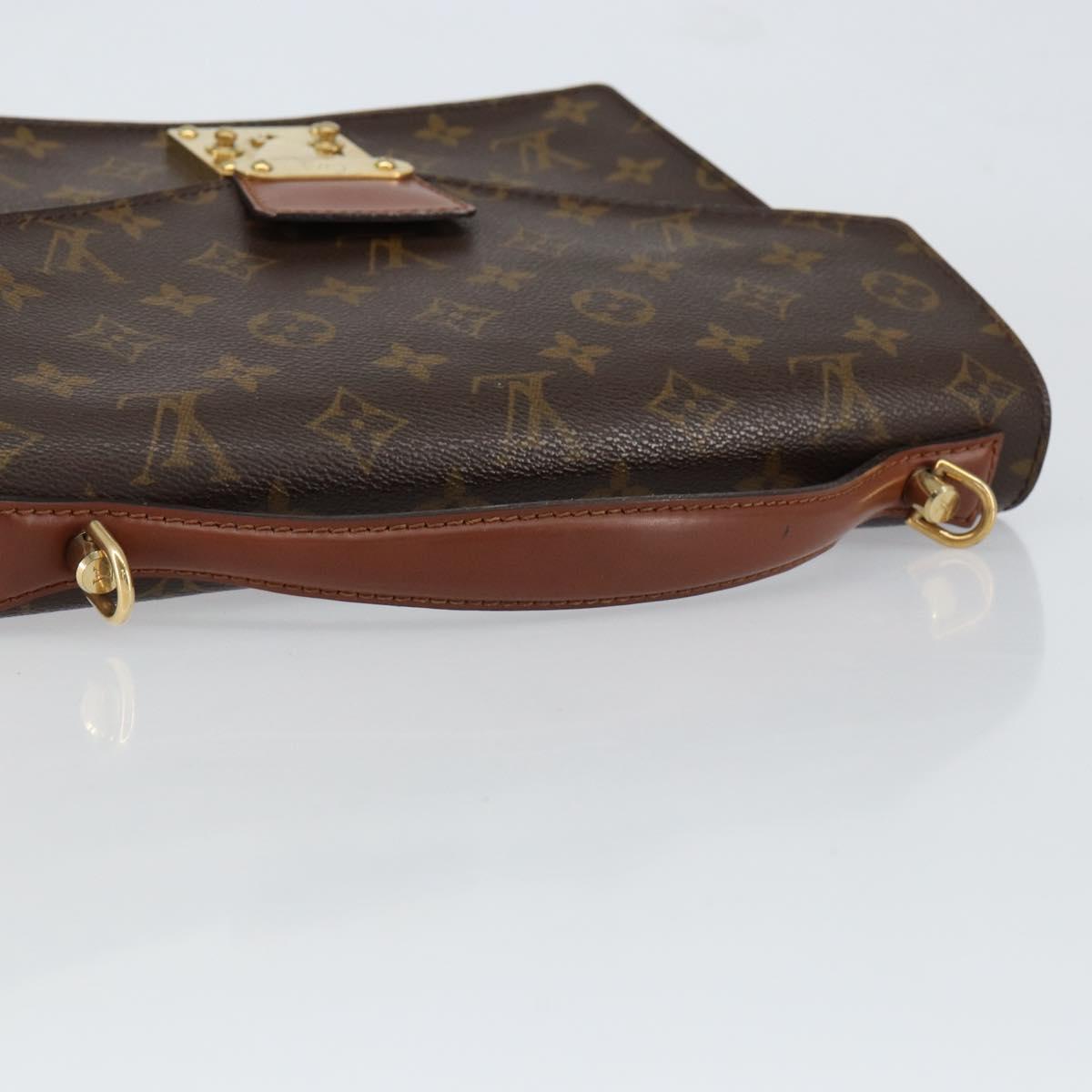LOUIS VUITTON Monogram Monceau 28 Hand Bag M51185 LV Auth 149562
