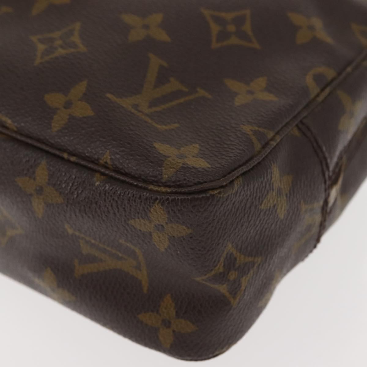 LOUIS VUITTON Monogram Trousse Toilette 23 Clutch Bag M47524 LV Auth 149565