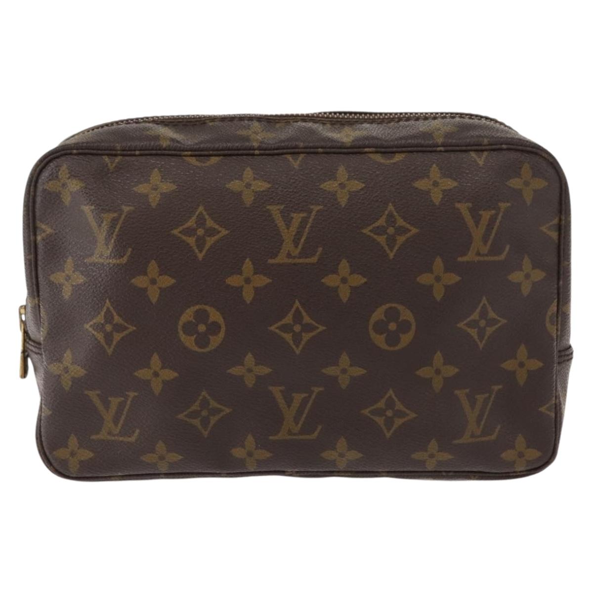 LOUIS VUITTON Monogram Trousse Toilette 23 Clutch Bag M47524 LV Auth 149565