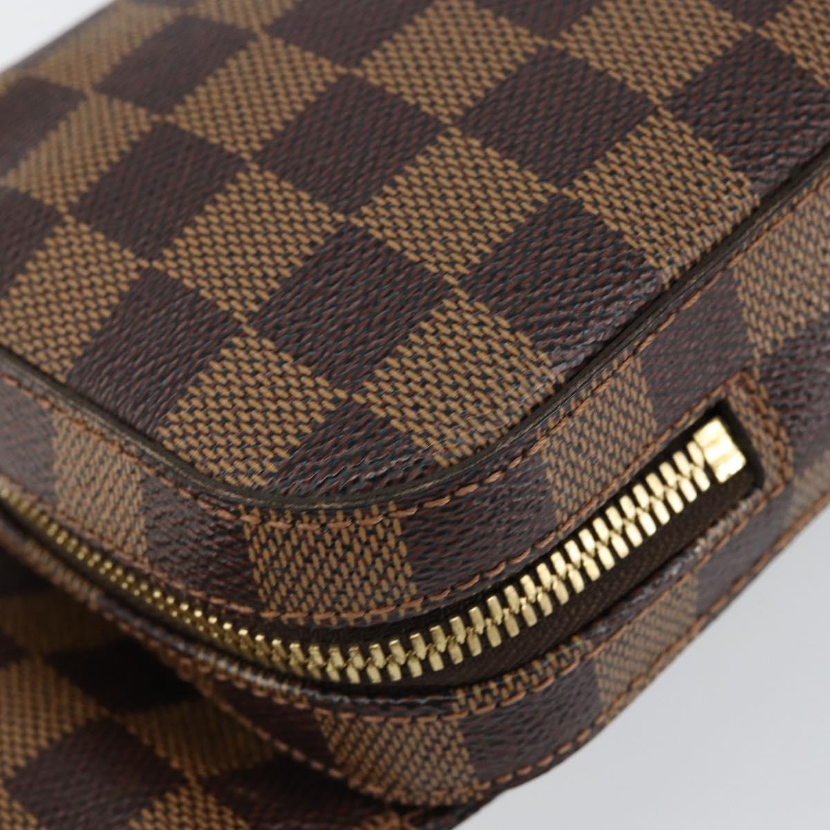 LOUIS VUITTON Damier Ebene Geronimos Shoulder Bag N51994 LV Auth 149566