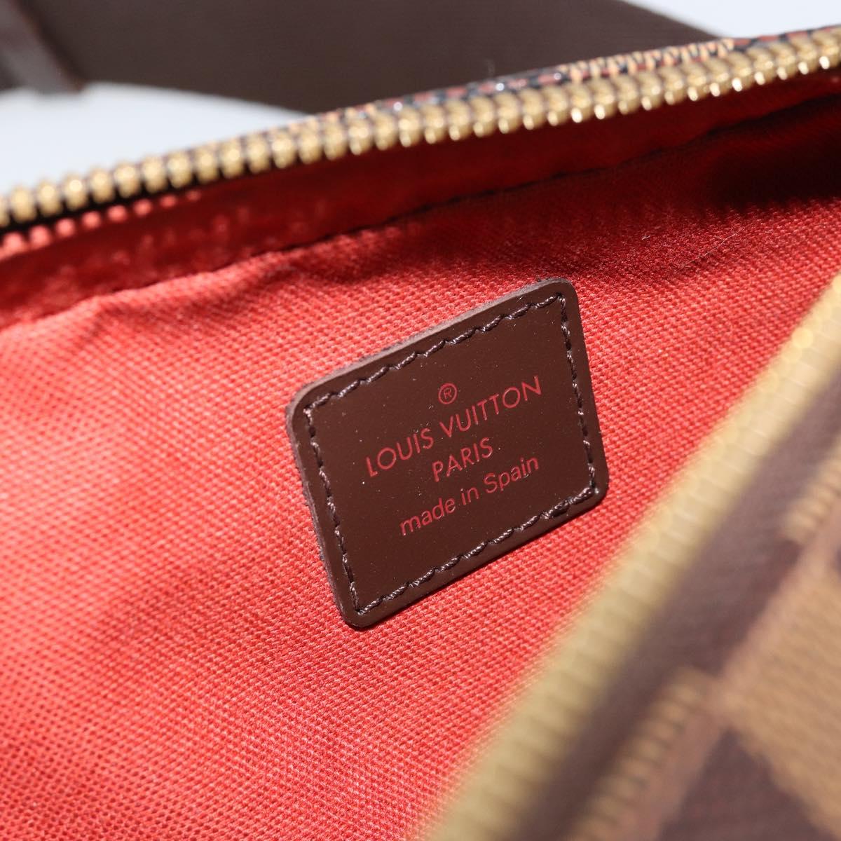 LOUIS VUITTON Damier Ebene Geronimos Shoulder Bag N51994 LV Auth 149566