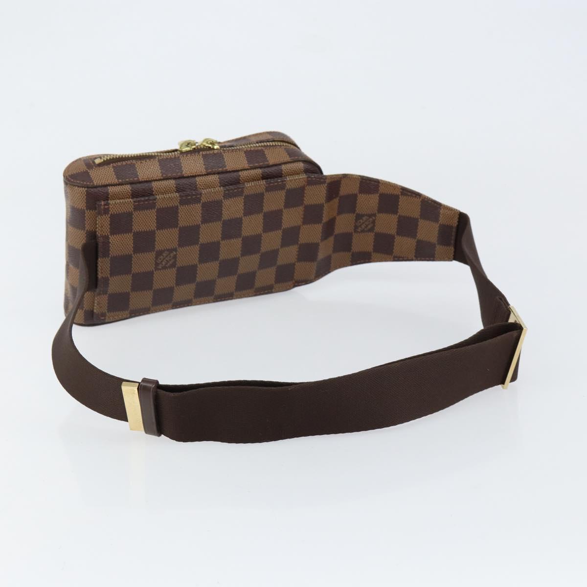 LOUIS VUITTON Damier Ebene Geronimos Shoulder Bag N51994 LV Auth 149566