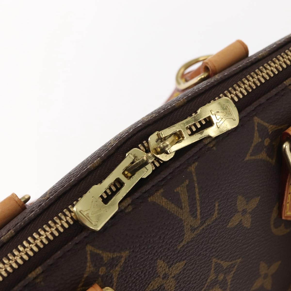 LOUIS VUITTON Monogram Alma Hand Bag M51130 LV Auth 149580