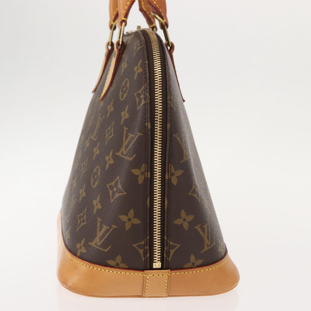 LOUIS VUITTON Monogram Alma Hand Bag M51130 LV Auth 149580