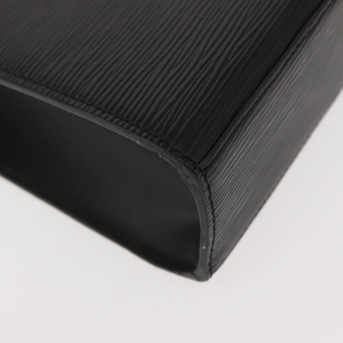 LOUIS VUITTON Epi Malesherbes Hand Bag Black M52372 LV Auth 149589