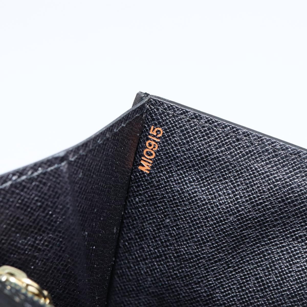 LOUIS VUITTON Epi Serie Dragonne Clutch Bag Black Noir M52612 LV Auth 149598