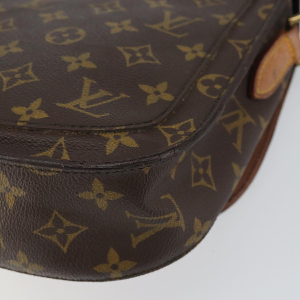 LOUIS VUITTON Monogram Saint Cloud GM Shoulder Bag M51242 LV Auth 149599