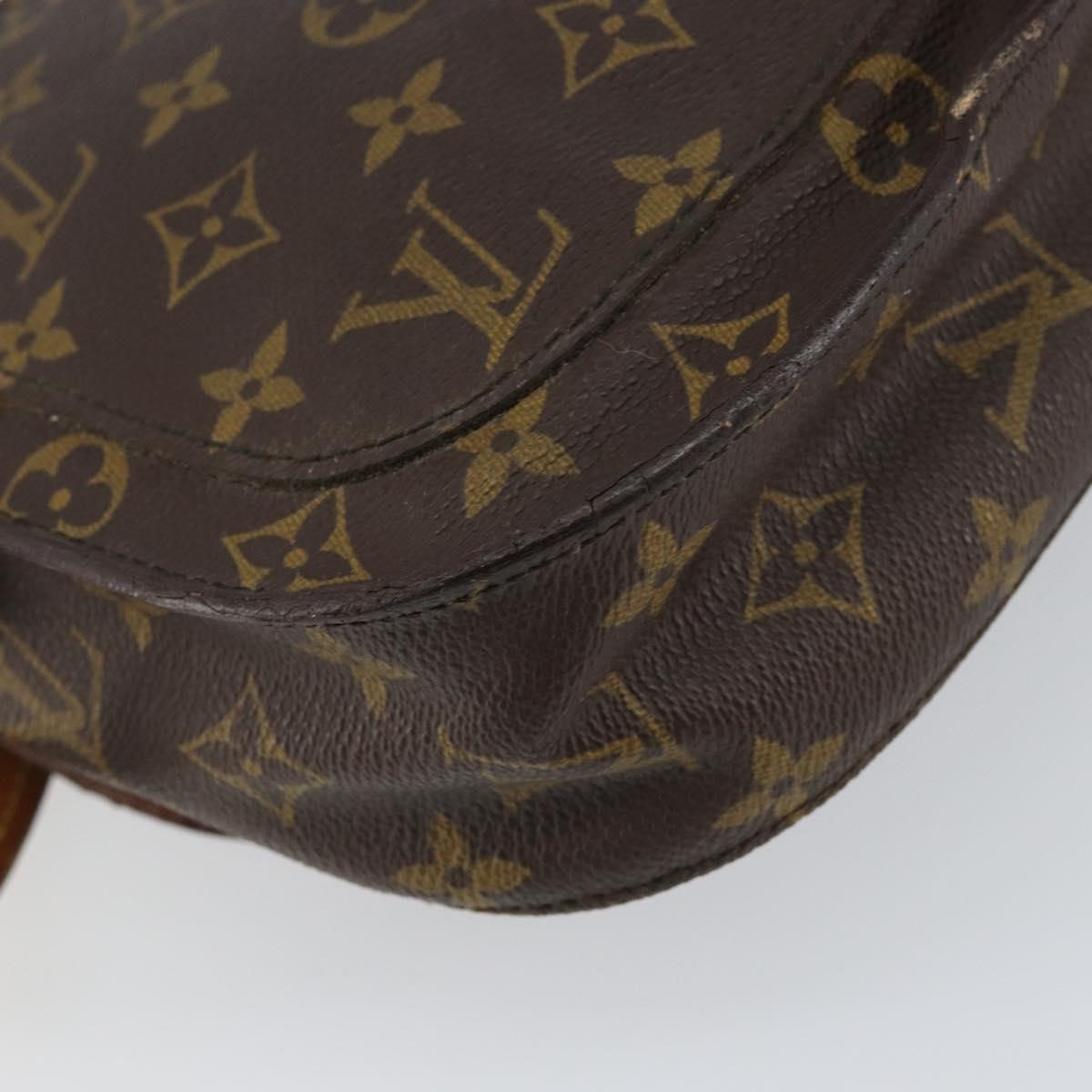 LOUIS VUITTON Monogram Saint Cloud GM Shoulder Bag M51242 LV Auth 149599