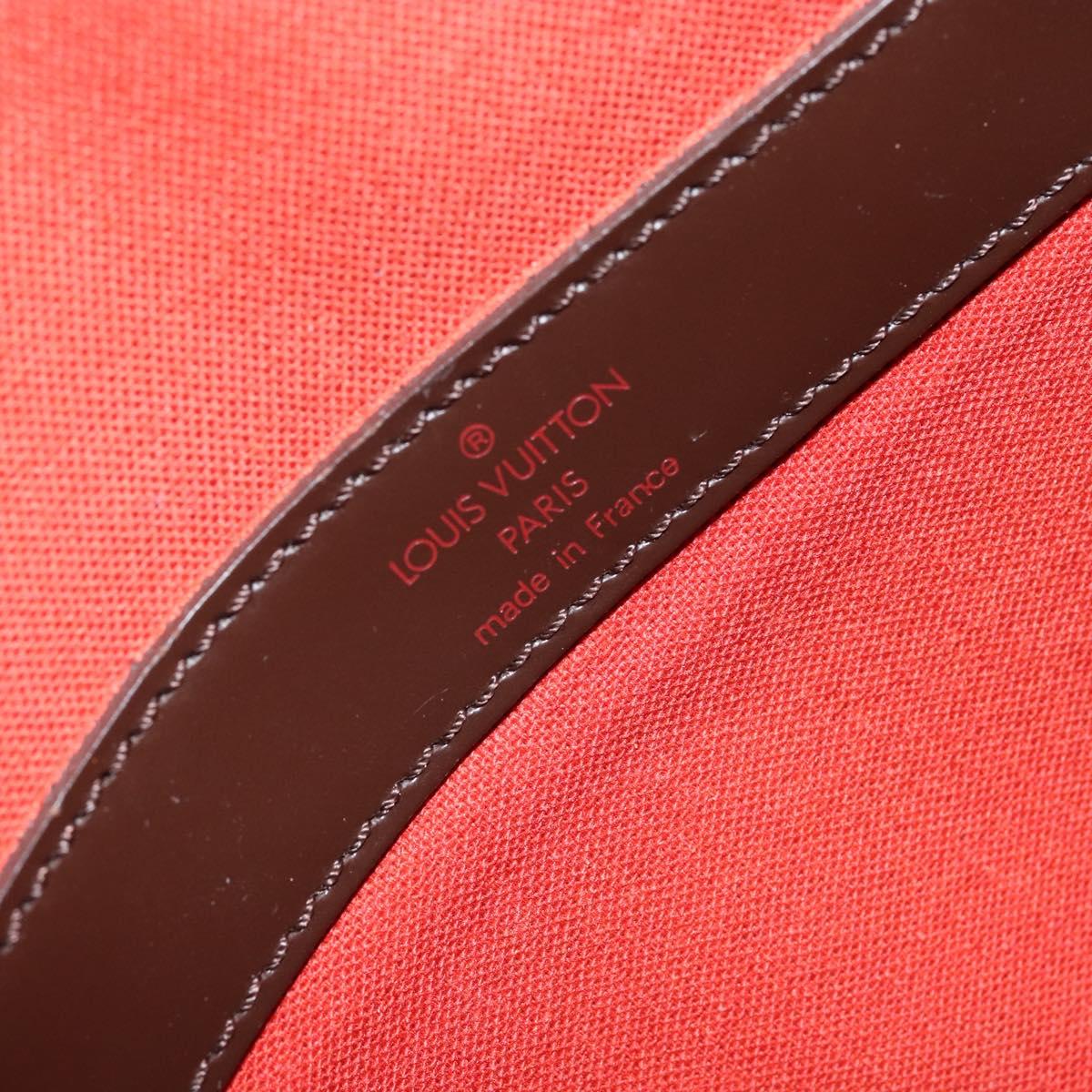 LOUIS VUITTON Damier Ebene Naviglio Shoulder Bag N45255 LV Auth 149600