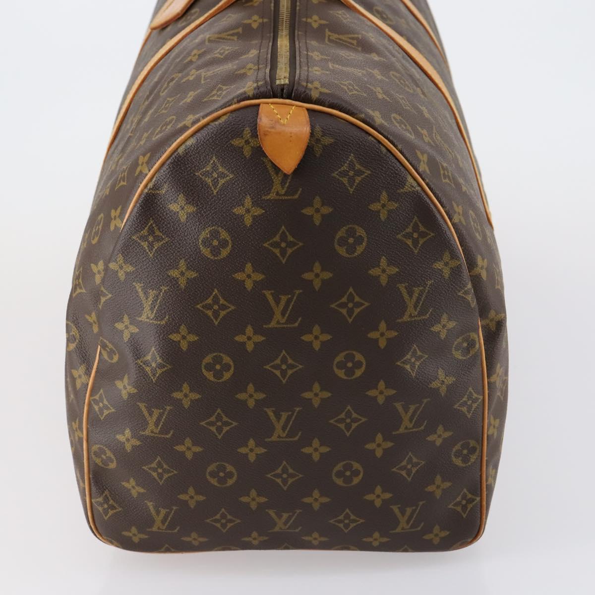 LOUIS VUITTON Monogram Keepall 60 Boston Bag M41422 LV Auth 149605V