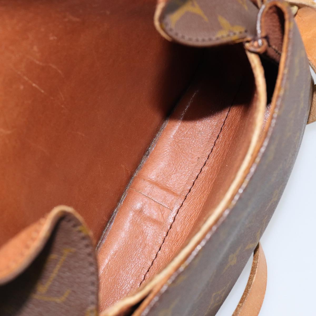 LOUIS VUITTON Monogram Cartouchiere MM Shoulder Bag Vintage M51253 Auth 149607