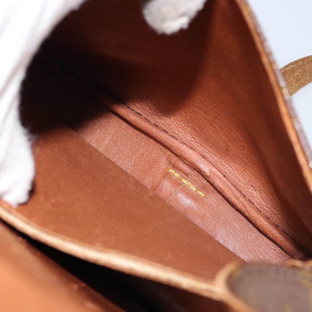 LOUIS VUITTON Monogram Cartouchiere MM Shoulder Bag Vintage M51253 Auth 149607