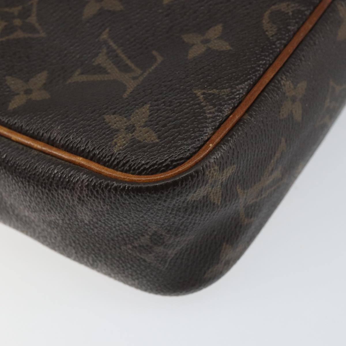 LOUIS VUITTON Monogram Compiegne 23 Clutch Bag M51847 LV Auth 149617