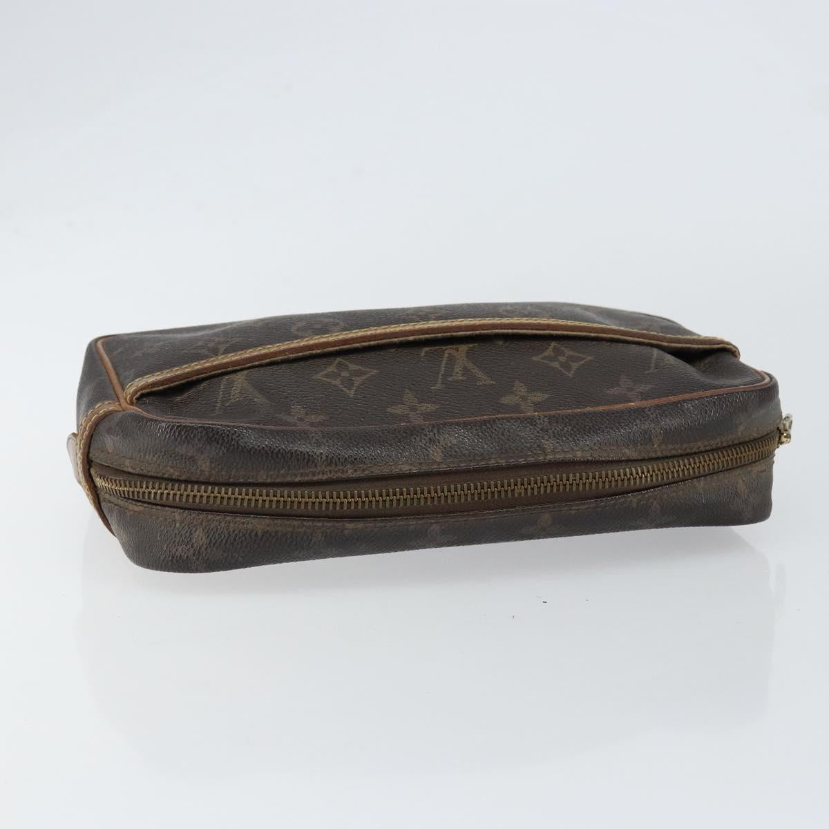 LOUIS VUITTON Monogram Compiegne 23 Clutch Bag M51847 LV Auth 149617