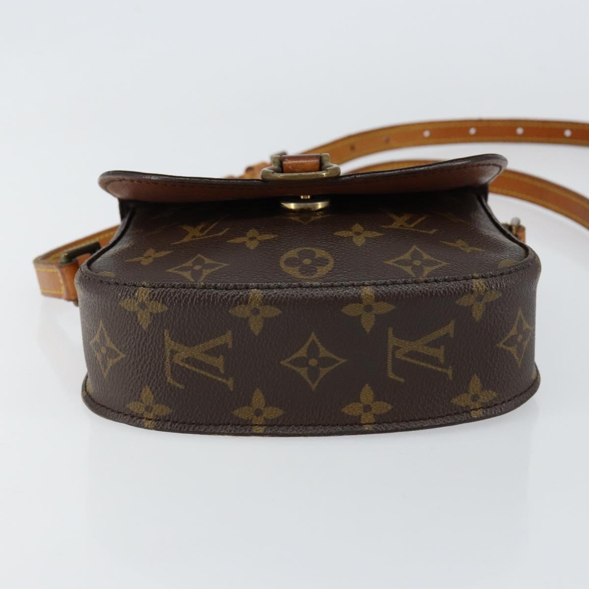 LOUIS VUITTON Monogram Saint Cloud PM Shoulder Bag M51244 LV Auth 149618