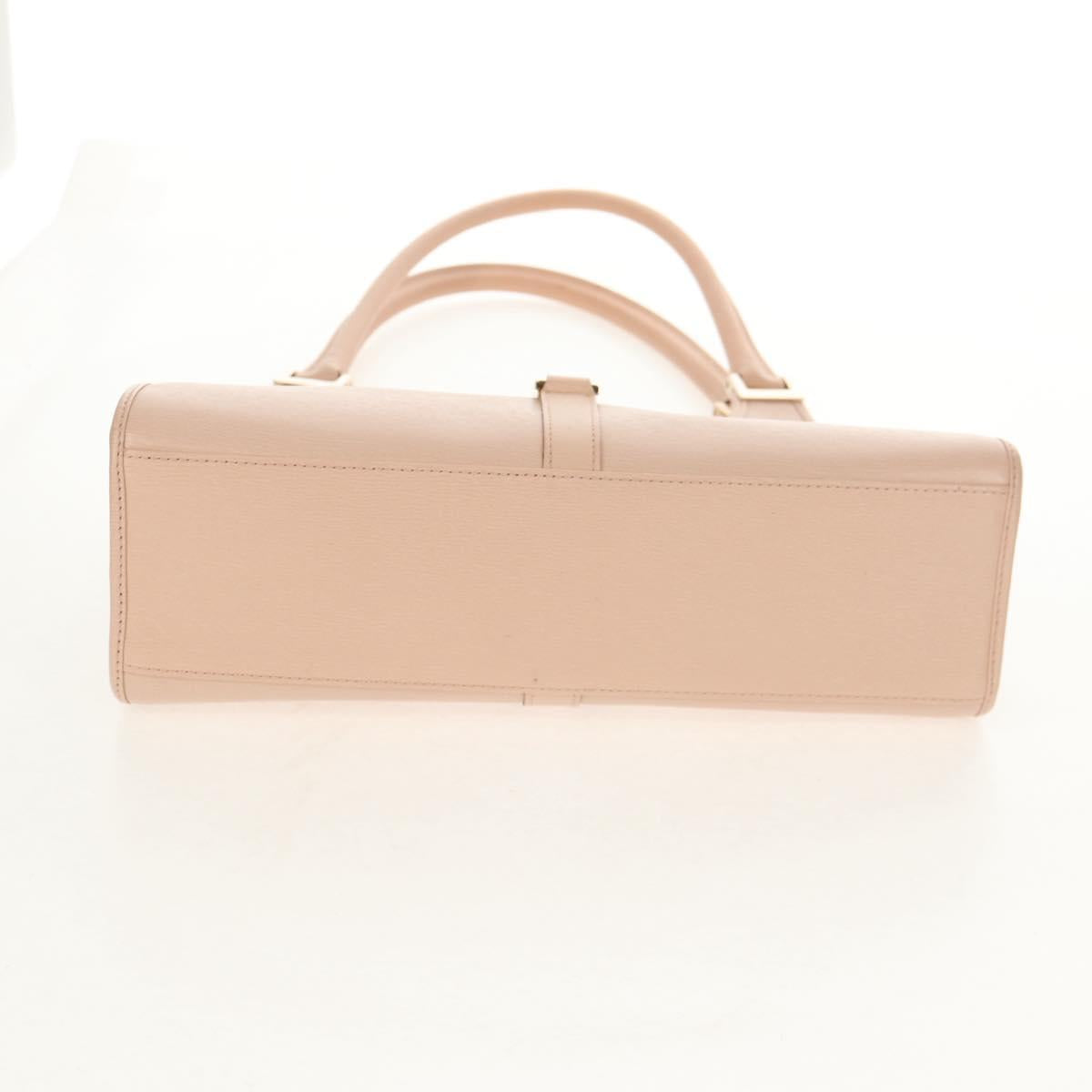 GUCCI Jackie Shoulder Bag Leather Pink Gold 002 1067 Auth 149621V