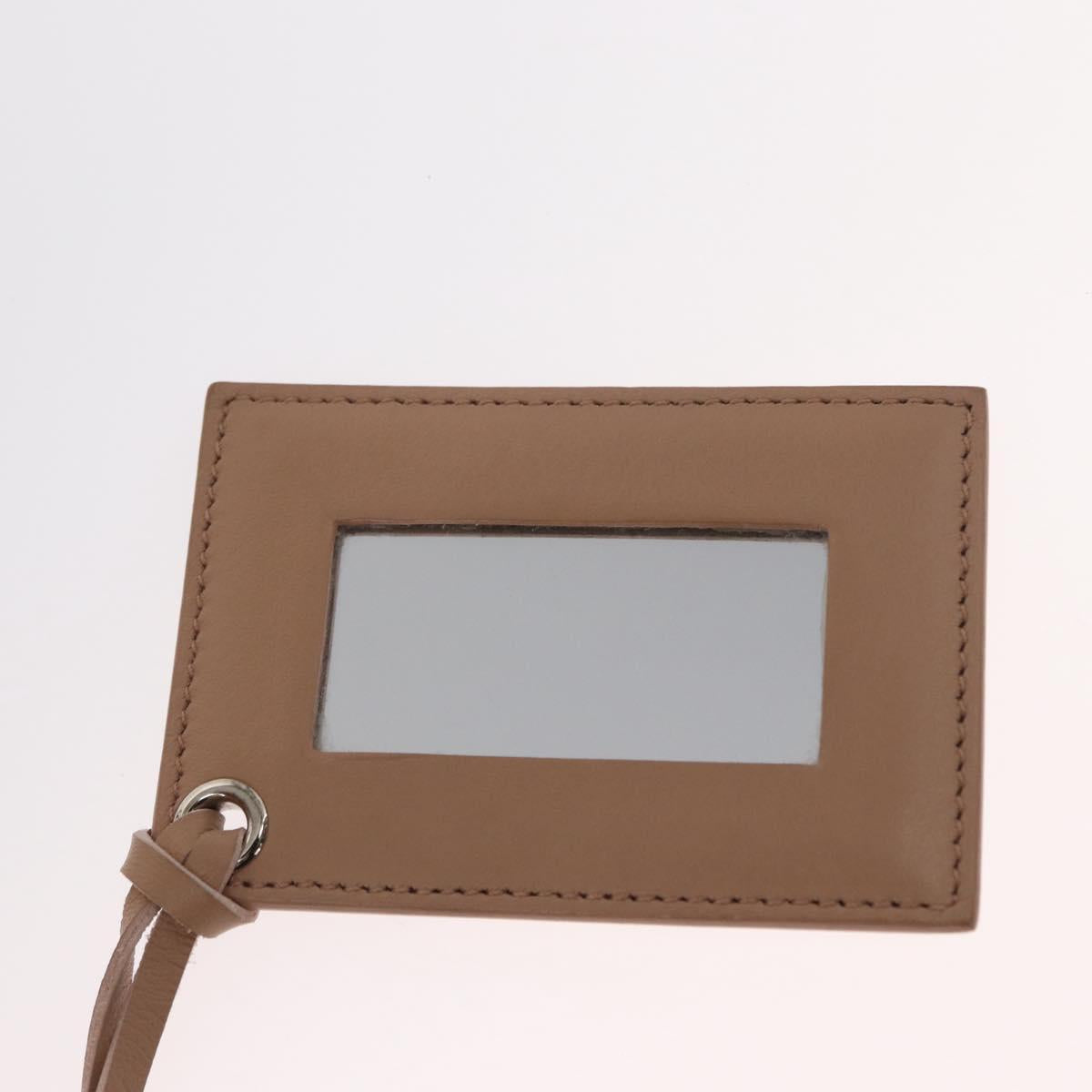 BALENCIAGA The Paper A6 Hand Bag Leather 2way Beige Silver 370926 Auth 149646