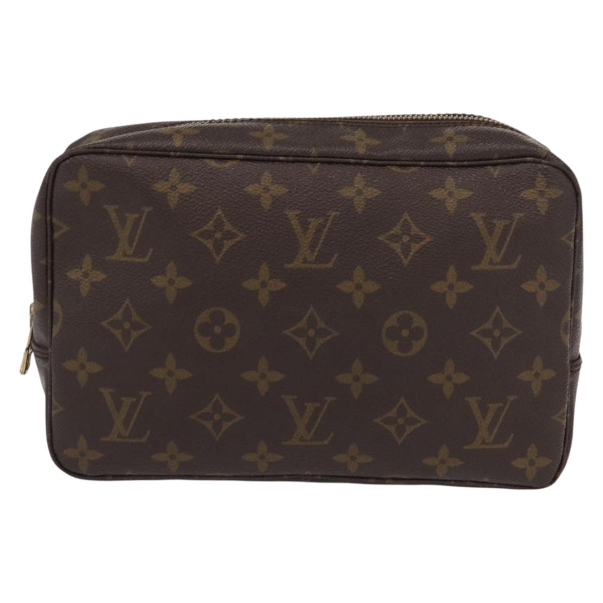 LOUIS VUITTON Monogram Trousse Toilette 23 Clutch Bag M47524 LV Auth 149659