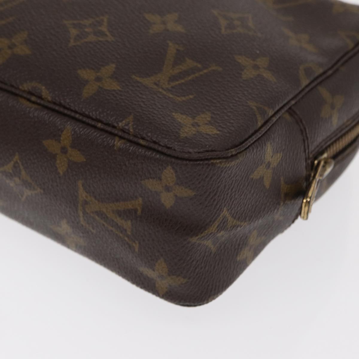 LOUIS VUITTON Monogram Trousse Toilette 23 Clutch Bag M47524 LV Auth 149659