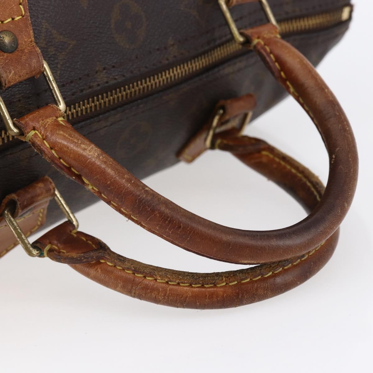 LOUIS VUITTON Monogram Speedy 30 Hand Bag M41526 LV Auth 149662