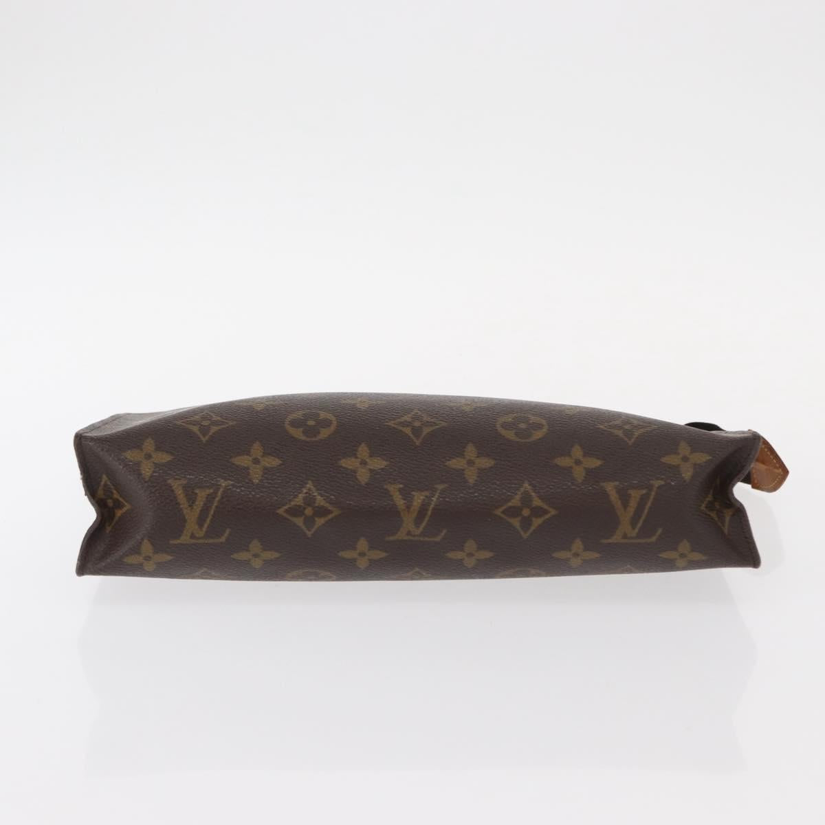 LOUIS VUITTON Monogram Poche Toilette 26 Pouch M47542 LV Auth 149673