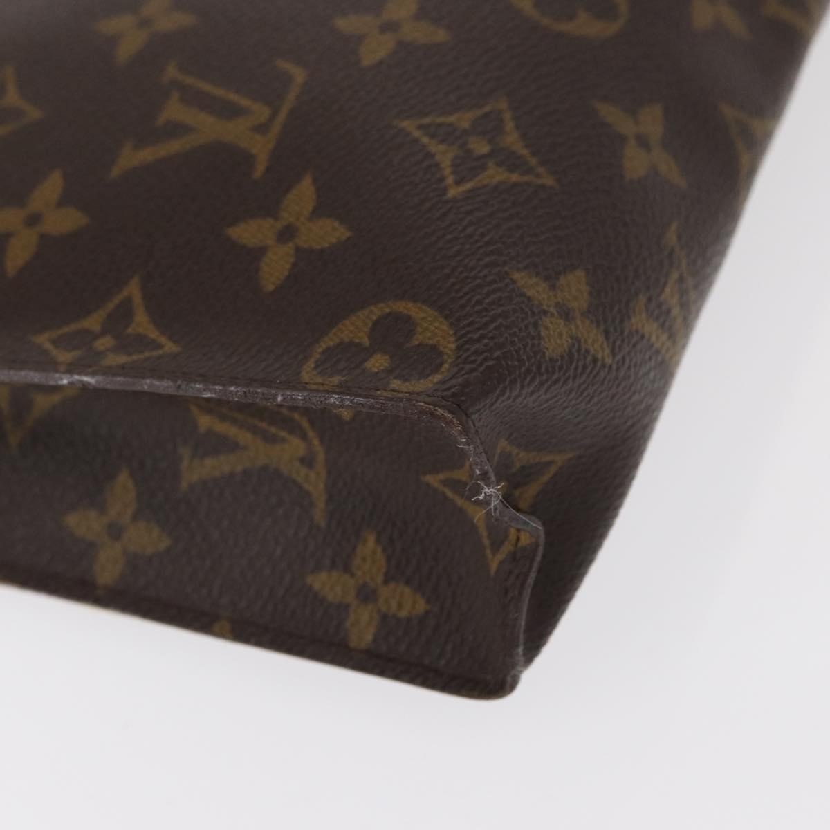 LOUIS VUITTON Monogram Poche Toilette 26 Pouch M47542 LV Auth 149673