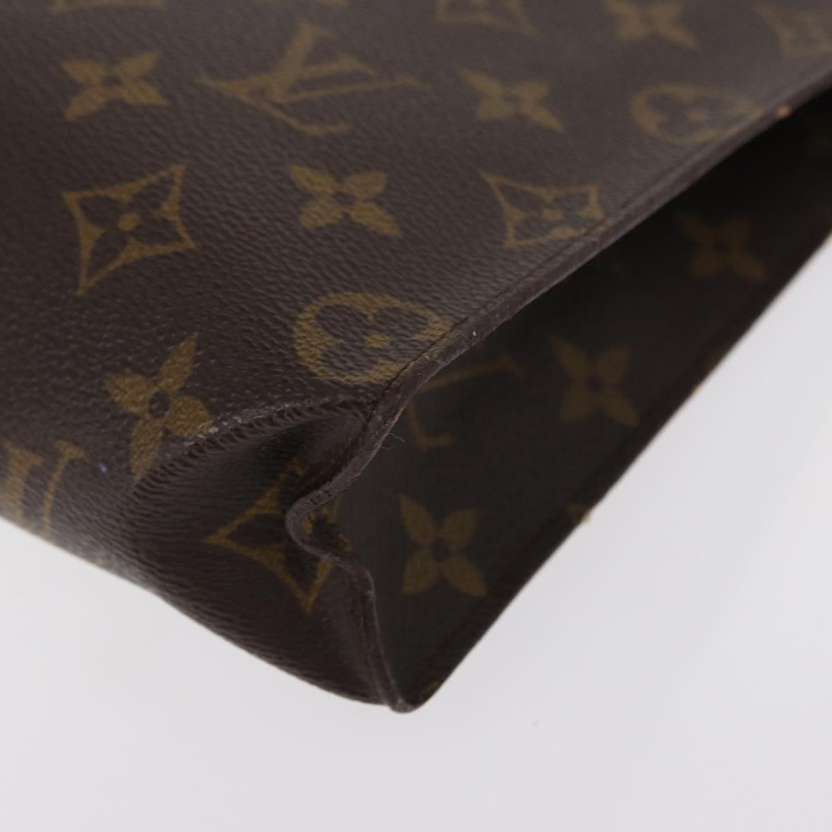 LOUIS VUITTON Monogram Poche Toilette 26 Pouch M47542 LV Auth 149673