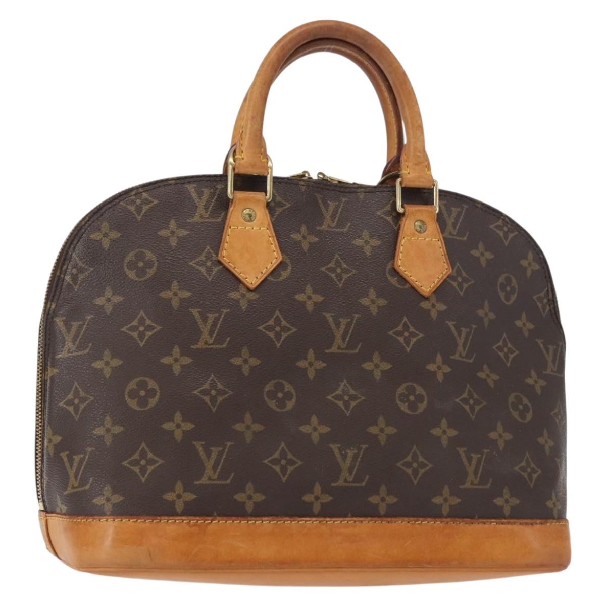 LOUIS VUITTON Monogram Alma Hand Bag M51130 LV Auth 149677