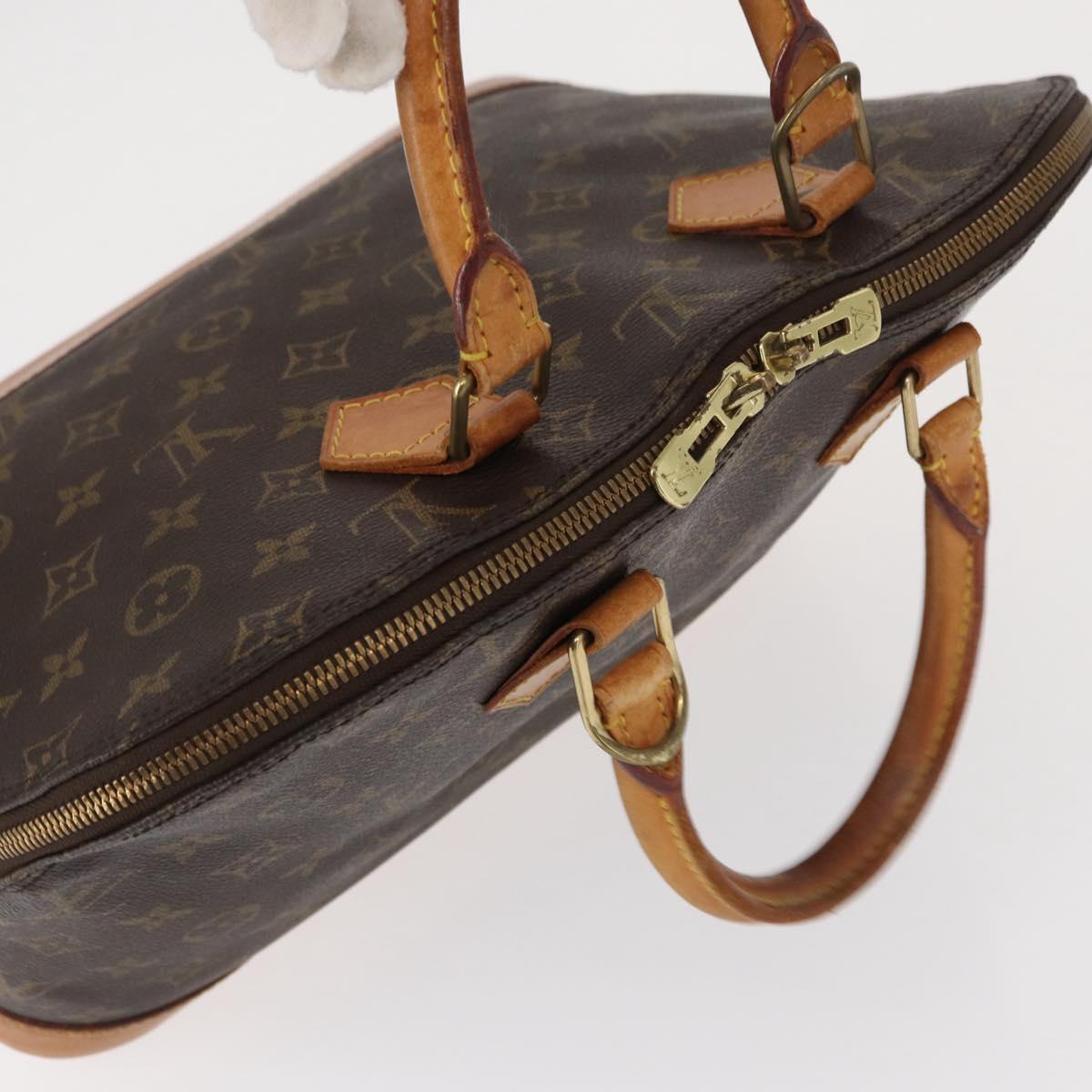 LOUIS VUITTON Monogram Alma Hand Bag M51130 LV Auth 149677