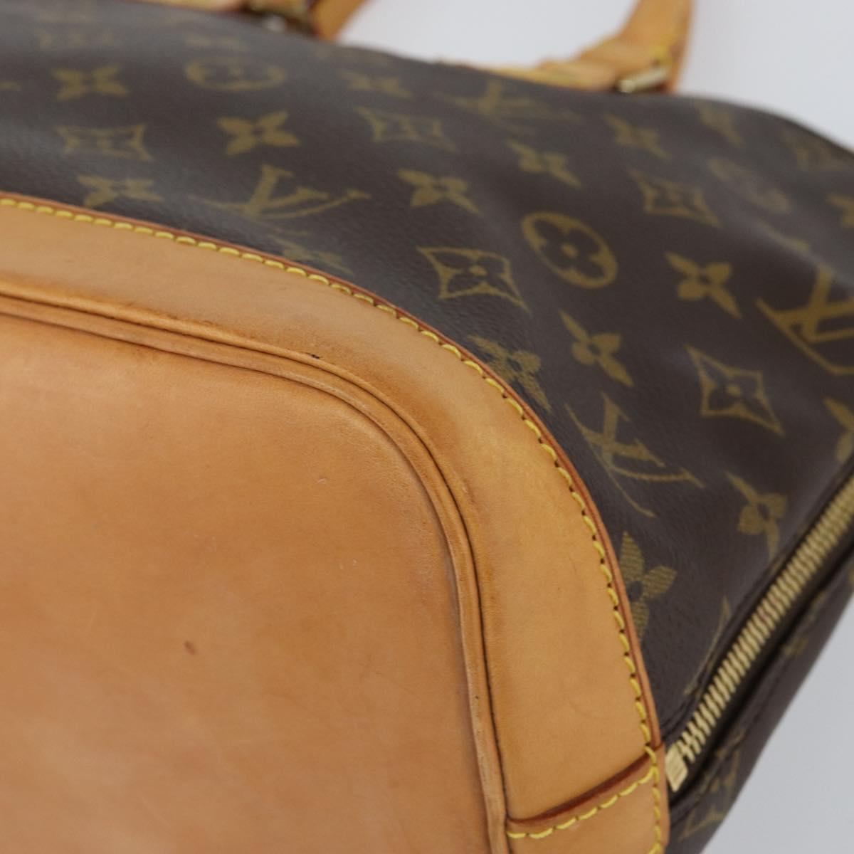 LOUIS VUITTON Monogram Alma Hand Bag M51130 LV Auth 149686