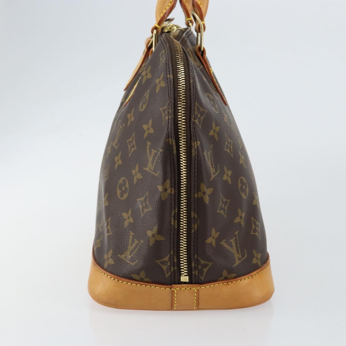 LOUIS VUITTON Monogram Alma Hand Bag M51130 LV Auth 149686