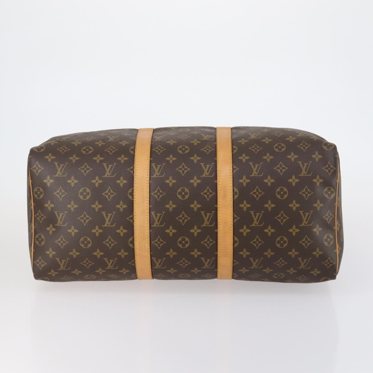 LOUIS VUITTON Monogram Keepall 50 Boston Bag M41426 LV Auth 149688