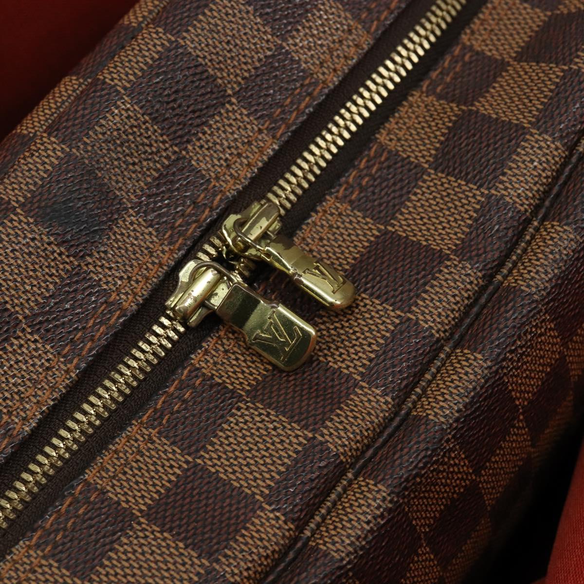 LOUIS VUITTON Damier Ebene Naviglio Shoulder Bag N45255 LV Auth 149689