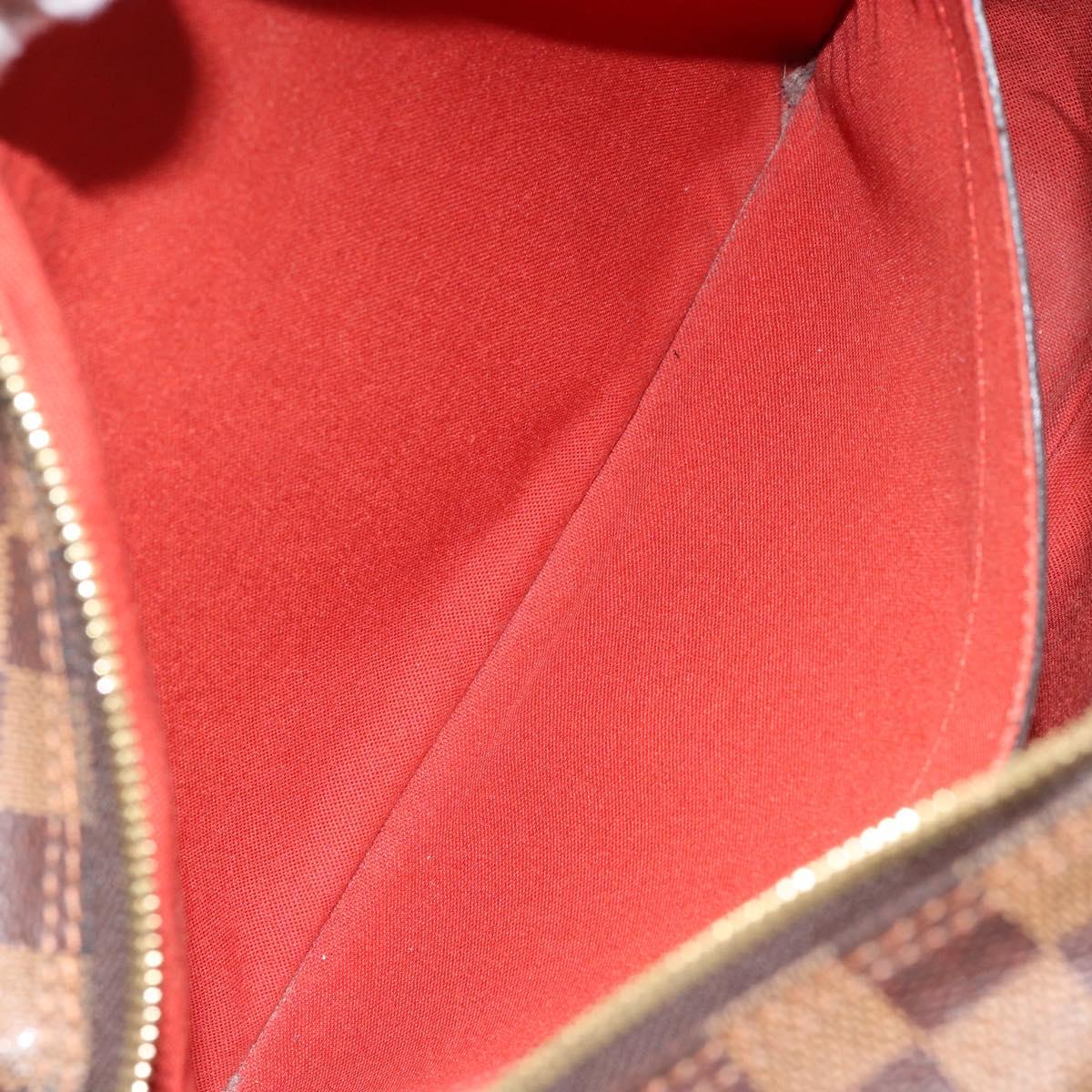 LOUIS VUITTON Damier Ebene Naviglio Shoulder Bag N45255 LV Auth 149689