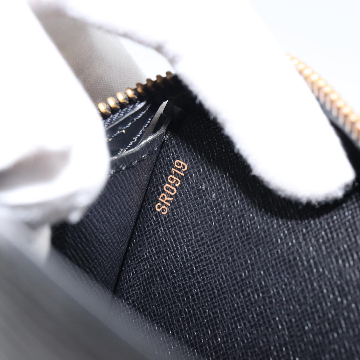 LOUIS VUITTON Epi Pochette Homme Clutch Bag Black Noir M52522 LV Auth 149707