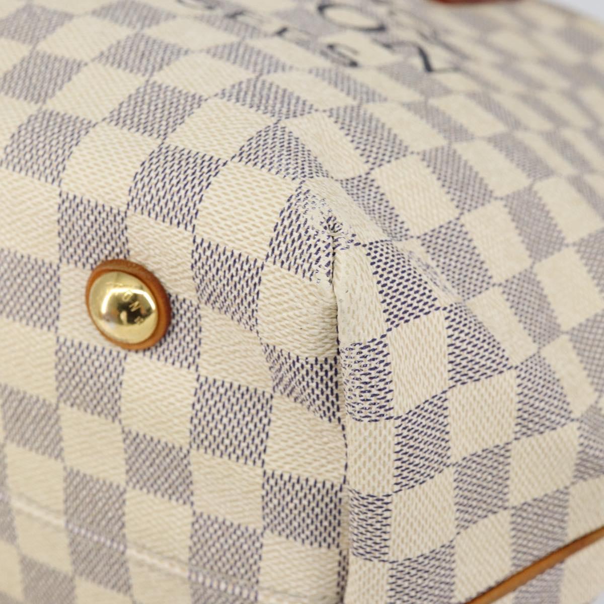 LOUIS VUITTON Damier Azur Cabas MM Tote Bag N41375 LV Auth 149711