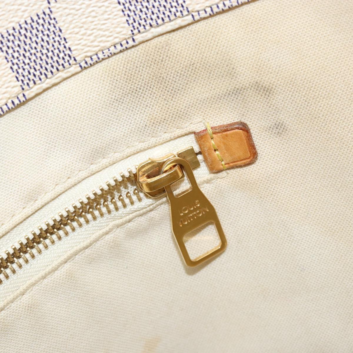 LOUIS VUITTON Damier Azur Cabas MM Tote Bag N41375 LV Auth 149711