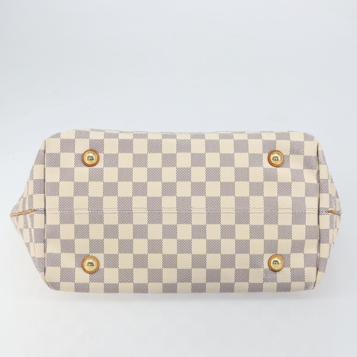 LOUIS VUITTON Damier Azur Cabas MM Tote Bag N41375 LV Auth 149711