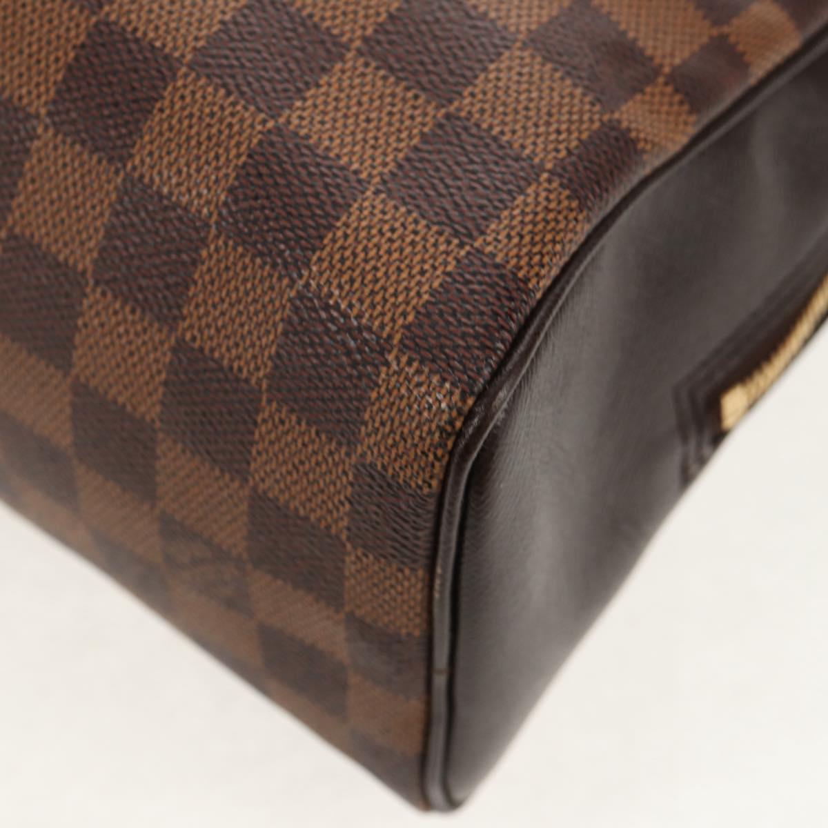 LOUIS VUITTON Damier Ebene Brera Hand Bag N51150 LV Auth 149713V