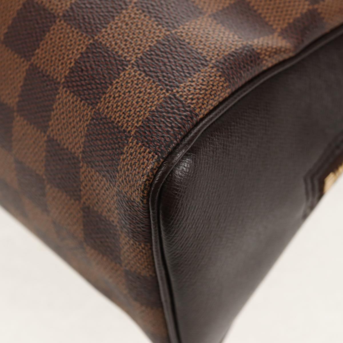 LOUIS VUITTON Damier Ebene Brera Hand Bag N51150 LV Auth 149713V