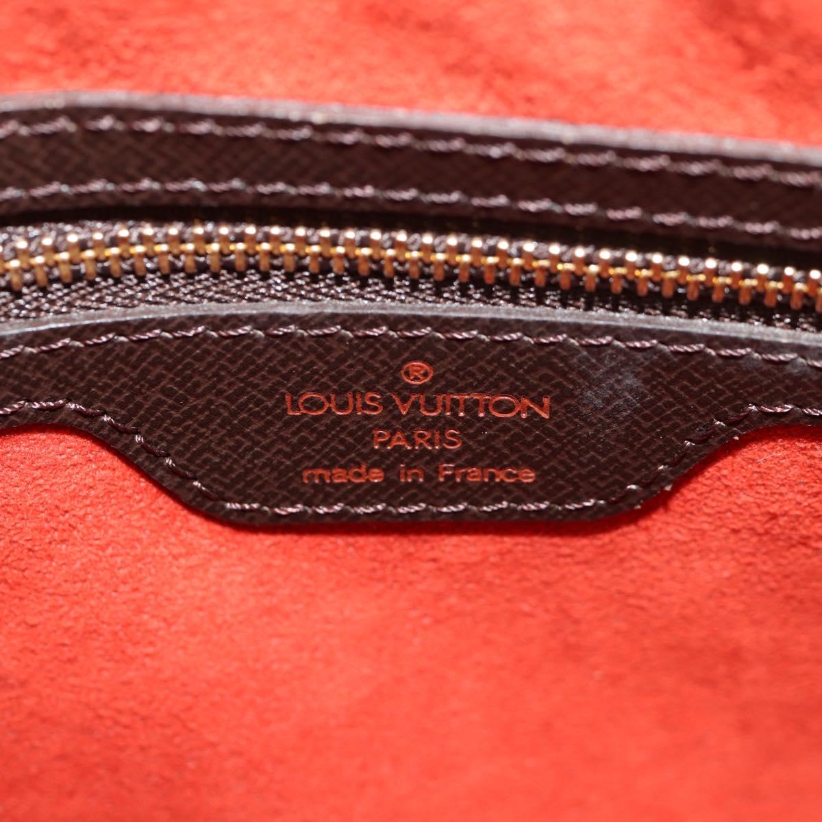 LOUIS VUITTON Damier Ebene Brera Hand Bag N51150 LV Auth 149713V