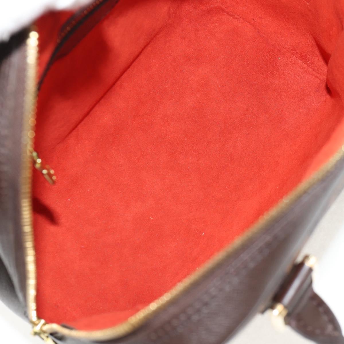 LOUIS VUITTON Damier Ebene Brera Hand Bag N51150 LV Auth 149713V