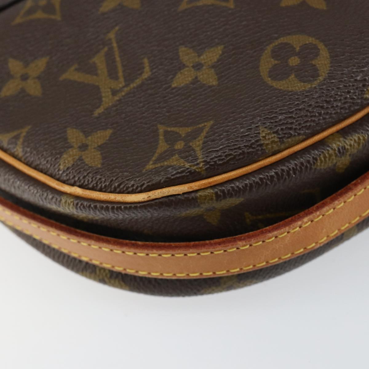 LOUIS VUITTON Monogram Jeune Fille MM Shoulder Bag Vintage M51226 LV Auth 149715
