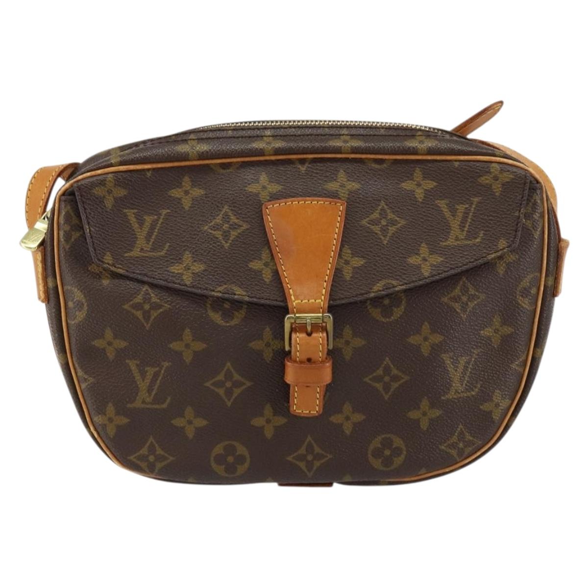 LOUIS VUITTON Monogram Jeune Fille MM Shoulder Bag Vintage M51226 LV Auth 149715