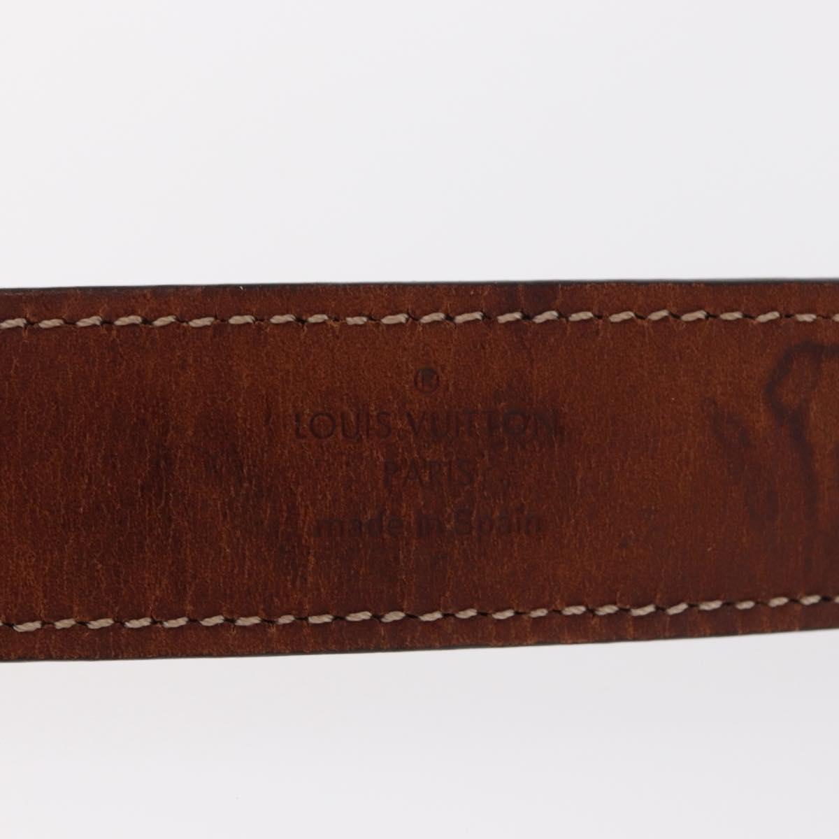 LOUIS VUITTON Damier Ebene Ceinture Mini Belt M9744 LV Auth 149717