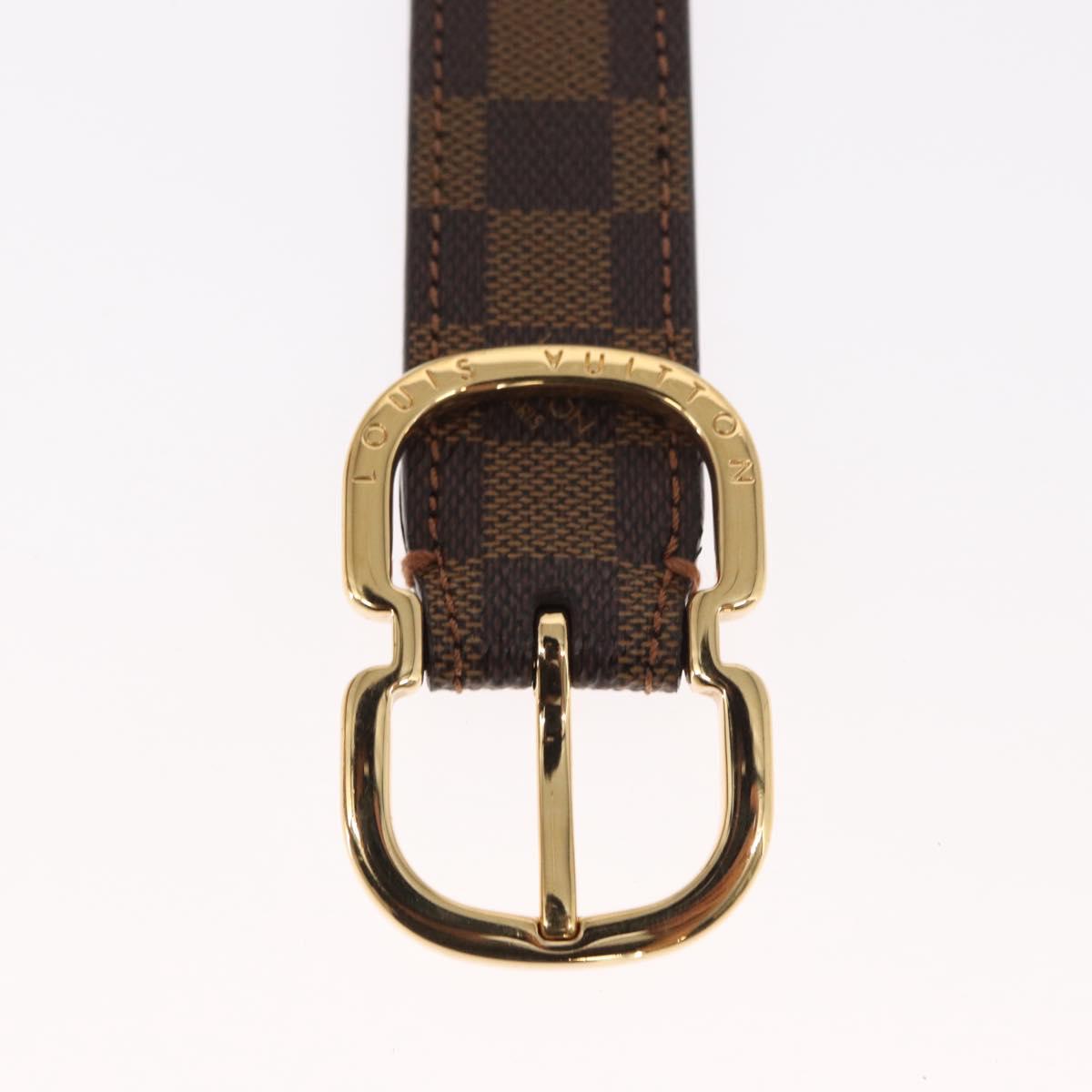 LOUIS VUITTON Damier Ebene Ceinture Mini Belt M9744 LV Auth 149717