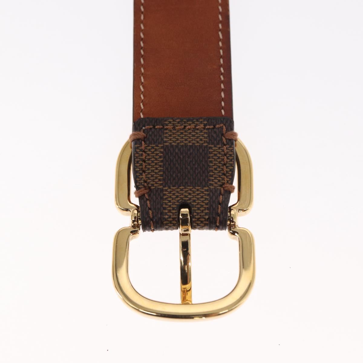 LOUIS VUITTON Damier Ebene Ceinture Mini Belt M9744 LV Auth 149717
