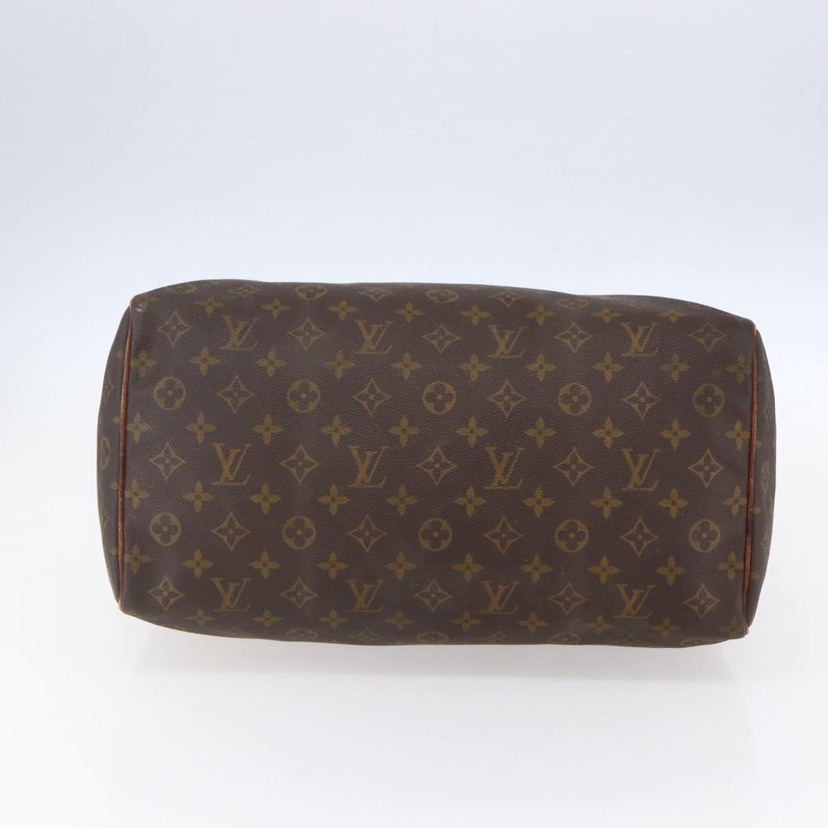 LOUIS VUITTON Monogram Speedy 35 Hand Bag Vintage M41524 LV Auth 149719